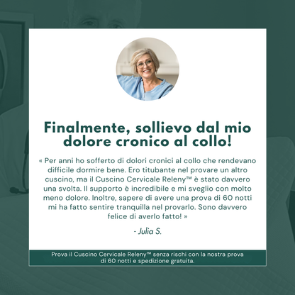 Releny™ Cuscino Cervicale Ergonomico